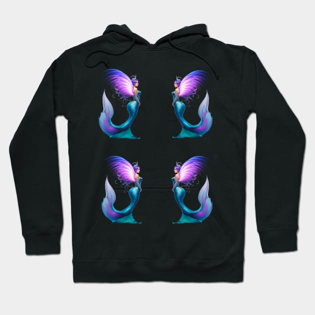 Sirenas and Sea mermaid Fairies Hoodie by MGRCLimon